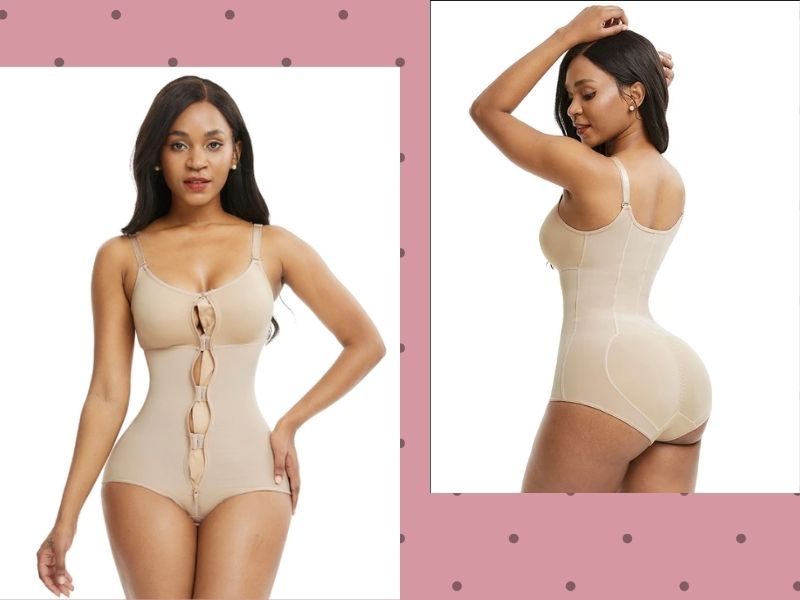  FeelinGirl Backless Body Shaper For Women Plus Size